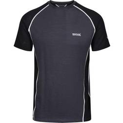 Regatta Tornell II Active T-shirt - Ash/Black