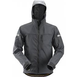 Snickers Workwear AllroundWork Soft Shell Jacket - Steel Grey/Black