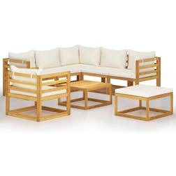 vidaXL 3057645 Loungesæt, 1 borde inkl. 1 stole & 5 sofaer