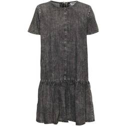 Noisy May Emilia Medium Grey Denim Robe