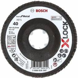 Bosch X-LOCK Best For Metal Flap Disc 2 608 619 203