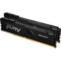 Kingston Mémoire FURY Beast 16 Go (2 x 8 Go) DDR4 3733 MHz CL19