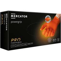 Mercator Gant nitrile, noir, taille xxl, x50