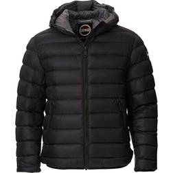 Colmar Concrete Down Hooded Jacket - Black