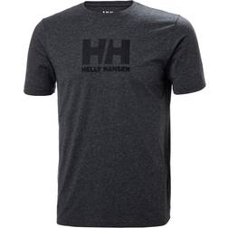 Helly Hansen Logo T-shirt - Ebony Melange