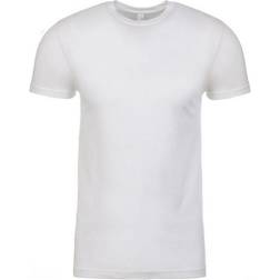 Next Level Cotton Crew Neck T-shirt Unisex - White