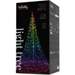 Twinkly Sapin Connecté IP44 4m 750 Leds Multicolores Rgbw Guirlande Lumineuse 750 Lampes