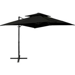 vidaXL Cantilever Umbrella with Double Top 312357 250cm