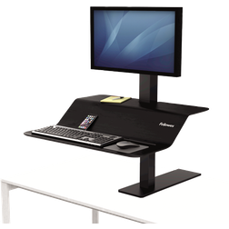 Fellowes Lotus VE Sit-Stand Workstation Single