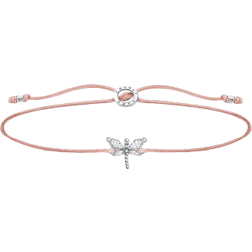 Thomas Sabo Little Secret Dragonfly Bracelet - Beige/Silver/White