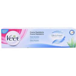 Veet Silk & Fresh Hair Removal Cream for Sensitive Skin