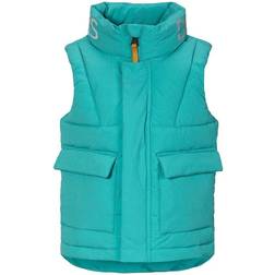 Didriksons Mubi Kid's Vest - Peacock Green (503856-303)