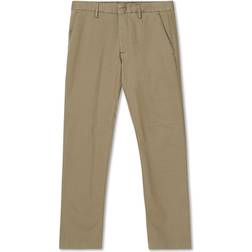 NN07 Theo 1420 Chinos - Green Stone