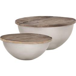vidaXL Bowl Shaped Sofabord 60cm