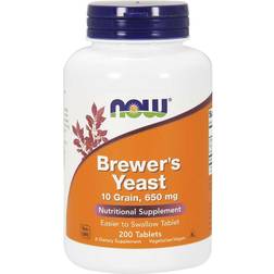 NOW Brewers Yeast 650mg 200 Stk.