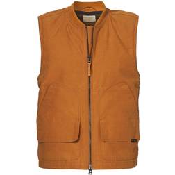 Nudie Jeans Douglas Light Padded Vest - Ochre Yellow