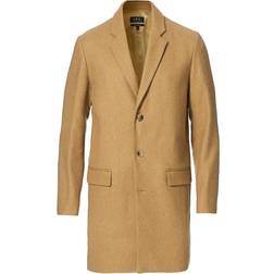 A.P.C. Visconti Wool Coat - Camel