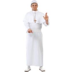 Fiestas Guirca Pope in White Costume