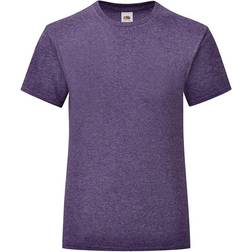 Fruit of the Loom Girl's Iconic 150 T-shirt - Heather Purple (61-025-0HP)