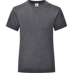 Fruit of the Loom Girl's Iconic 150 T-shirt - Dark Heather Grey (61-025-0HD)