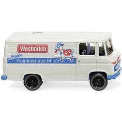 Wiking 027058 H0 Vrachtwagen Mercedes Benz L 406 bestelwagen Westmilch