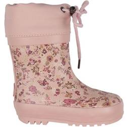 Wheat Thermo Rubber Boot - Snow Flowers