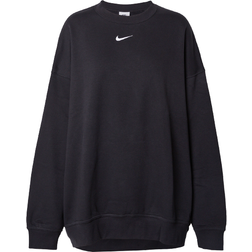 Nike Essential Oversized Fleece Sweatshirt - Black