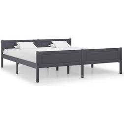 vidaXL Solid Pine 63cm Sängram 180X200cm