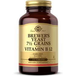 Solgar Brewers Yeast with Vitamin B12 250 stk