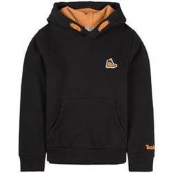 Timberland Boot Logo Hoodie - Black (T25S76)