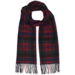 Barbour New Check Tartan Scarf - Red