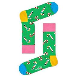 Happy Socks Candy Cane Sock - Green