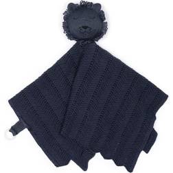 Smallstuff Fishbone Cuddle Cloth Dark Denim Lion