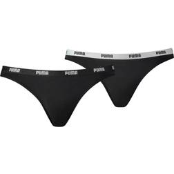 Puma Iconic Bikini 2P Pack - Zwart