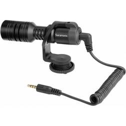 Saramonic Vmic Mini Camera-Mount Shotgun Microphone with Shockmount