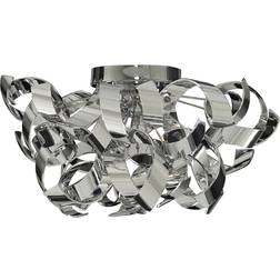 Searchlight Curls Ceiling Flush Light 45cm