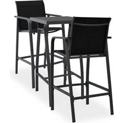 vidaXL 3073572 Ensemble de Bar d'Extérieur, 1 Table incluse 2 Chaises