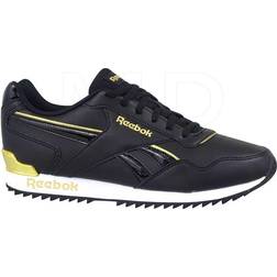 Reebok Royal Glide Ripple Clip W - Black/Black/Gold Metallic