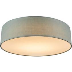 QAZQA Drum Ceiling Flush Light ∅ 40cm