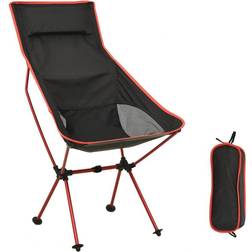 vidaXL Foldable Camping Chair PVC & Aluminium