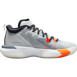 NIKE Zion 1 - Light Smoke Grey/Smoke Grey/Black/Total Orange