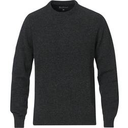 Barbour Patch Crew Sweater - Charcoal