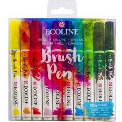 Ecoline Brush Pen Bright 10-pack