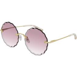 Chloé Unisex Sunglass CH0047S - Couleur de Lentille Dégradé Rose