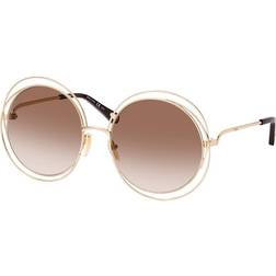 Chloé CH0045S 004 Donna Rotonda Oro