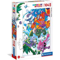 Clementoni Supercolor Super Friends! 104 Pieces