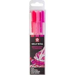 Sakura Gelly Roll Moonlight Fluorescent Gel Pen Set 3