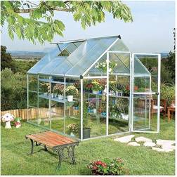 Palram Hybrid 4.6m² Aluminium Polycarbonat