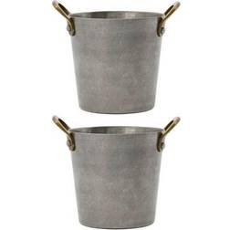 Nicolas Vahé Mini Bucket Presentation Set of 2 Grijs