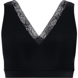 Chantelle SoftStretch Padded Lace Top - Black